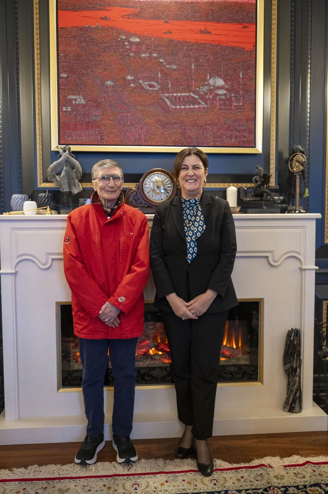 Aziz Sancar ve Gwen Sancar